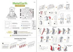 Metal Earth 3D puzzle Justice League: Cyborg figúrka