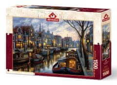 Art puzzle Puzzle Svetlá kanála 1500 dielikov