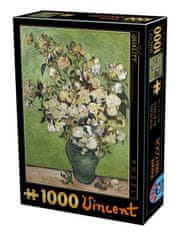 D-Toys Puzzle Ruže vo váze 1000 dielikov