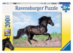 Ravensburger Puzzle Čierny žrebec XXL 200 dielikov