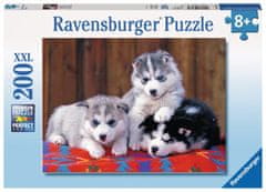 Ravensburger Puzzle Šteňatá husky XXL 200 dielikov