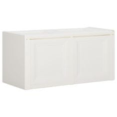 Vidaxl Box na vankúše biely 86x40x42 cm 85 L