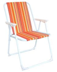 Linder Exclusiv Kreslo PO2600ST Tropic s pruhmi