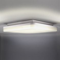 Solight LED venkovné osvetlenie, prisadené, štvorcove, IP54, 24W, 1920lm, 4000K, 28cm, WO732-1