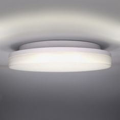 Solight LED venkovné osvetlenie, prisadené, guľaté, IP54, 24W, 1920lm, 4000K, 28cm, WO733-1