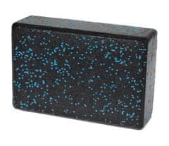 XQMAX Blok na jogu 15 x 23 cm čierna / modrá KO-8CS000280modr