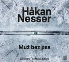 Hâkan Nesser: Muž bez psa - 2 CDmp3 (Čte Martin Zahálka)