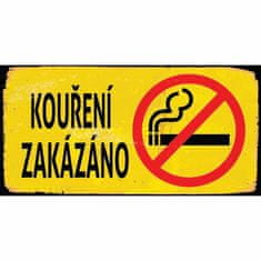 Retro Cedule Ceduľa Kouření Zakázáno