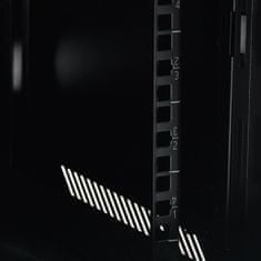 Vidaxl 22U Serverová skriňa s otočnými nožičkami 19" IP20 1050x600x1170 mm