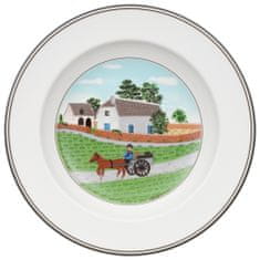 Villeroy & Boch Hlboký tanier z kolekcie DESIGN NAIF Farmer