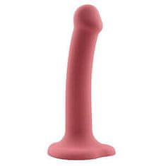 Action Action Bouncy Liquid Silicone Dildo 7.5″ (19 cm / Burgundy)