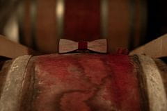 BeWooden Pánsky drevený motýlik Red Wine Bow Tie univerzálne