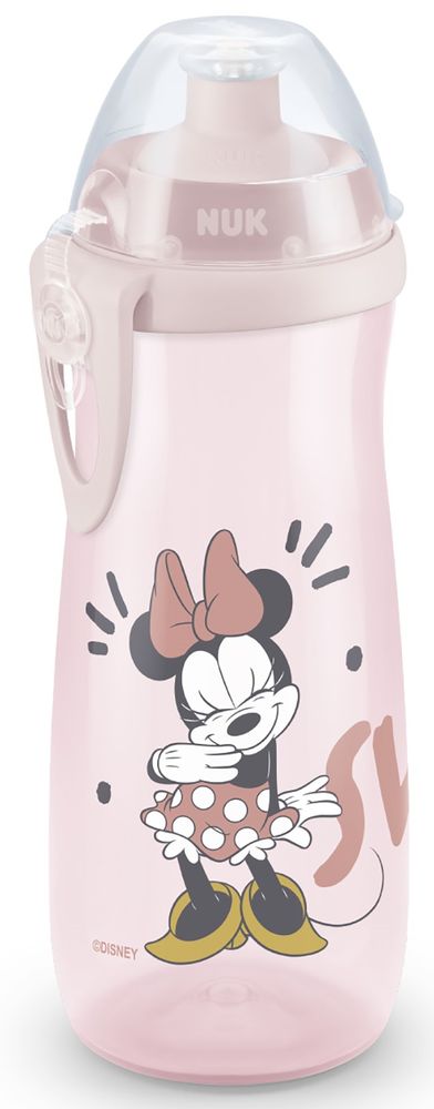 Nuk FC Fľaša PP Sports Cup Disney Mickey, 450ml ružová