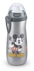 Nuk FC Fľaška PP Sports Cup Disney Mickey, 450ml - šedá