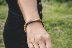 BeWooden Koralkový náramok Corra Bracelet L = 18-19 cm