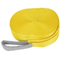 Vidaxl Žlté lano na chodenie/slackline, 15 m x 50 mm, 150 kg