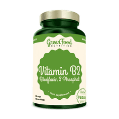 GreenFood Nutrition Vitamín B2 Riboflavín 5'Phosphat 60cps