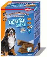 Nobby Dentálne maškrty pre psov "Dental Sticks" L 28ks