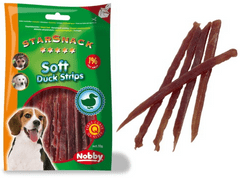 Nobby Pochúťka pre psy Soft Duck Strips 70g