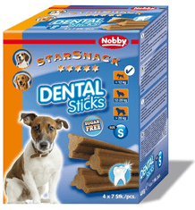 Nobby Dentálne maškrty pre psov "Dental Sticks" S 28ks
