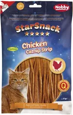Nobby Odmena pamlsok pre mačky Chicken Catnip Strip 85g