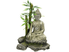 Nobby Dekorácia do akvária Zen socha s bambusom 16cm