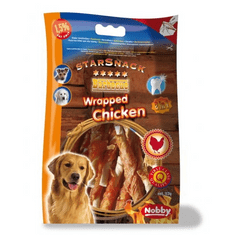 Nobby Pochúťka pre psy BBQ Wrapped Chicken 113g