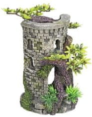 Nobby Dekorácia do akvária Veža a bonsai 9cm