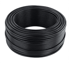 sapro Solárný kabel FVE H1Z2Z2-K 4mm2, čierny 50m, 1500V