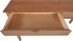 Danish Style Pracovný stôl Galt, 140 cm, prírodná