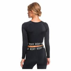 ROXY Dámske lycrové tričko Fitness Crop, dlhý rukáv čierna XL - 44