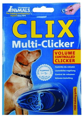 Nobby Clicker na výcvik psa Clix Multi-Clicker na výcvik psa modrá