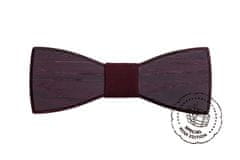 BeWooden Pánsky drevený motýlik Red Wine Bow Tie univerzálne