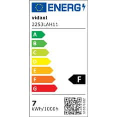 Vidaxl Prenosné solárne napájané LED bodové svetlo 7 W studené biele