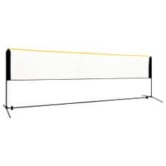 Vidaxl Nastaviteľná bedmintonová sieť 500x103x94-158 cm kov