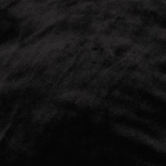 Vidaxl Pelech pre psa čierny 85,5x70x23 cm ľanový vzhľad flís