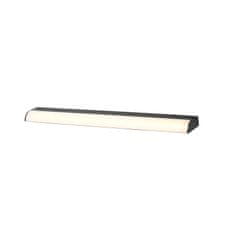 ACA ACA Lighting nástenné svietidlo LED 12W 3000K 780LM čierny hliník IP44 57X7X4CM KLARA PN29LEDW57BK