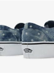 Vans Tmavomodré dámske vzorované slip on tenisky na platforme VANS Asher Platform 37