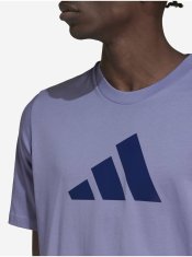 Adidas Tričká pre mužov adidas Performance - svetlofialová M