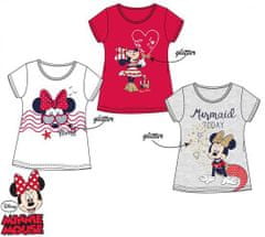 Javoli  Detské tričko krátky rukáv Disney Minnie veľ. 98 šedé