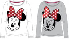 Javoli  Detské tričko dlhý rukáv Disney Minnie veľ. 146 šedej II