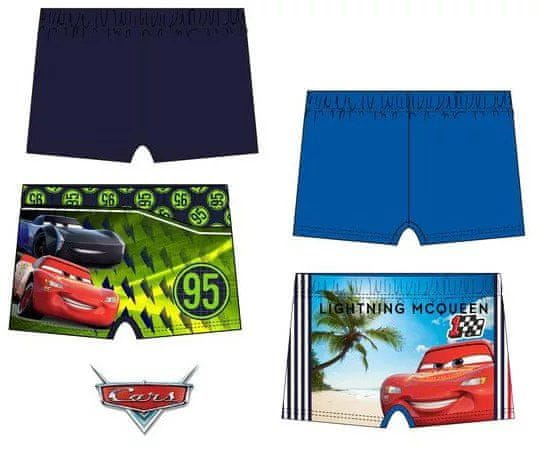 Javoli  Chlapčenské plavky boxerky Disney Cars veľ. 94 tmavo modré