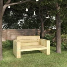 Petromila vidaXL Záhradná lavička 139 cm impregnované borovicové drevo