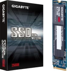 GIGABYTE SSD, M.2 - 256GB (GP-GSM2NE3256GNTD)