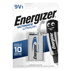 Energizer ULTIMATE LITHIUM 9V 1ks