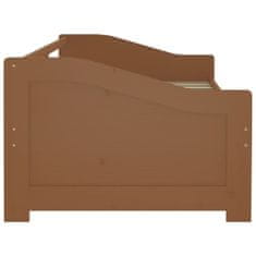 Vidaxl 3-miestna denná posteľ medovo-hnedá masívna borovica 90x200 cm