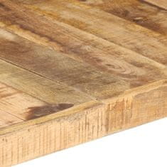 Petromila vidaXL Konferenčný stolík 140x70x40 cm, surové mangové drevo