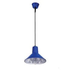 ACA ACA Lighting závesné svietidlo BELL D310 E27 MAX 36W IP45 modrá B027DL