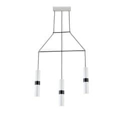 ACA ACA Lighting závesné svietidlo 3XGU10 biely kov 66X8XH150CM DA VINCI HM853P66WH