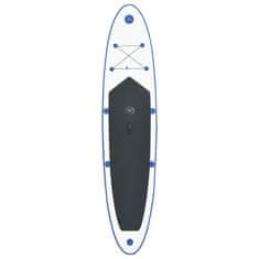 Vidaxl Nafukovací Stand up paddleboard s plachtou, modro biely